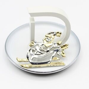 Santa brooch/pendant